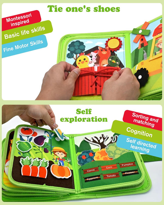 Baby Kids Growth Enlightenment Cognitive Early Learning Educational Toys (MOQ 10 Sets)