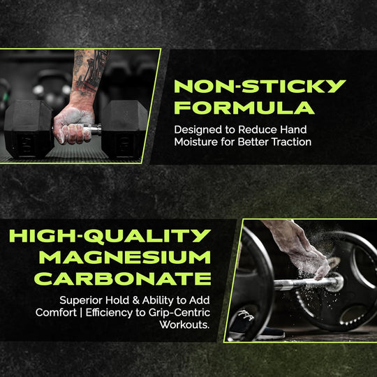 Premium Gym Chalk, Pure Magnesium Carbonate Chalk for Excellent Grip, (MOQ 10 lbs)