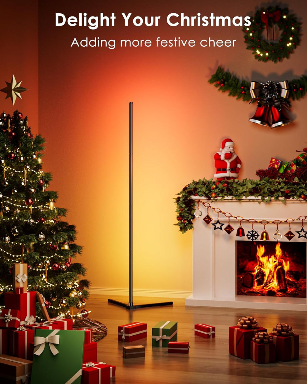 Dynamic Light Effects and Music Sync - App and Remote Control LED Lamp