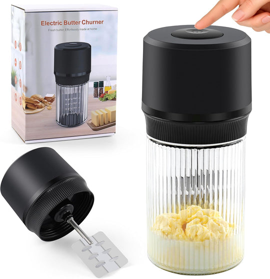 One-Touch Electric Butter Churner for Fresh Cream