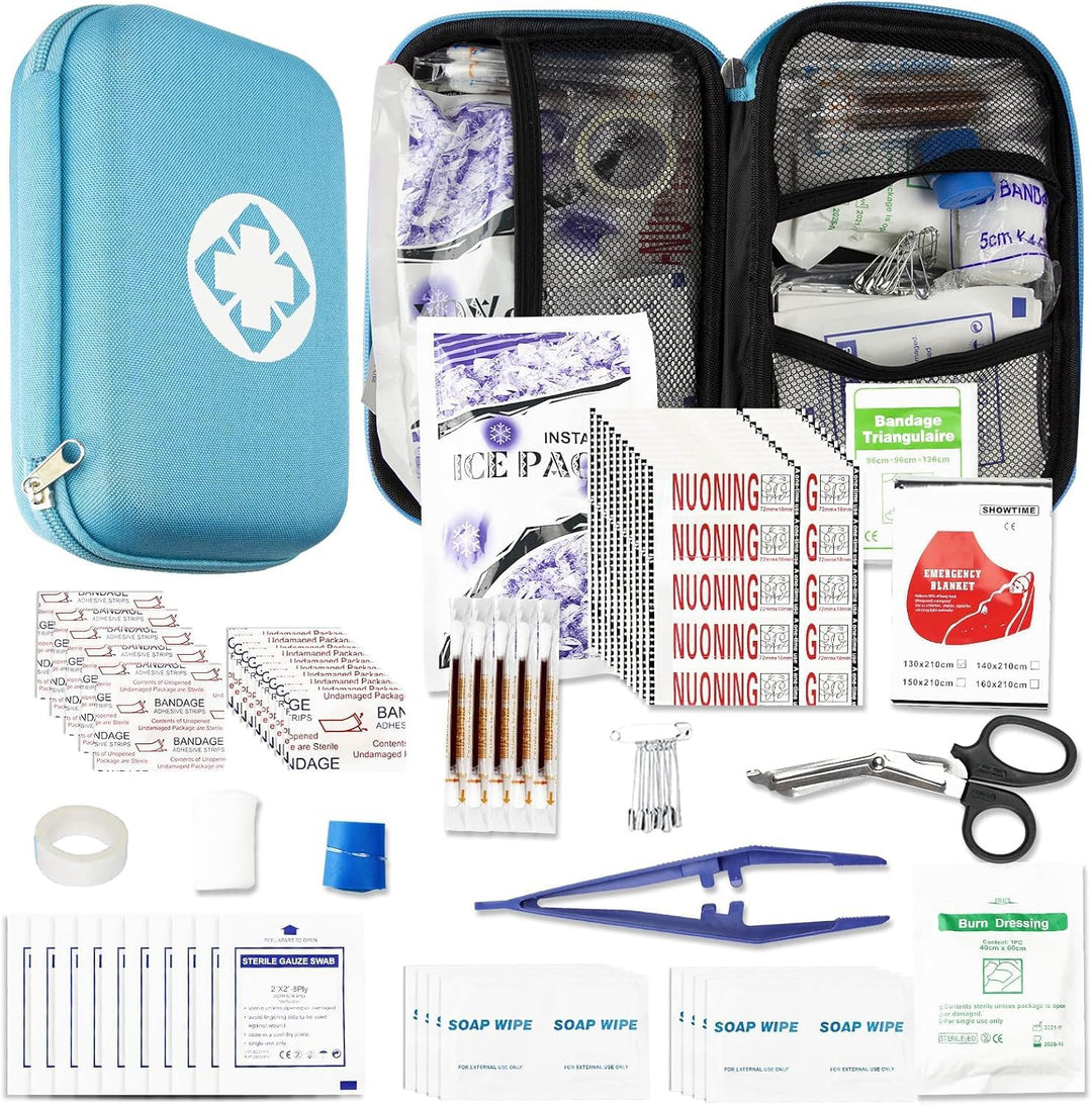 First Aid Kits Backpacking Essentials Items Trauma First Aid Survival Kits for Home Outdoor Adventure