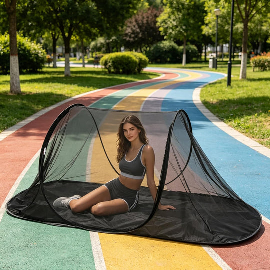 Pop Up Mosquito Tent 1 Person – Ultralight Backpacking (MOQ 10 Sets)