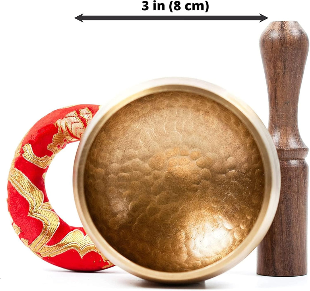 Tibetan Singing Bowl Set Handmade Meditation