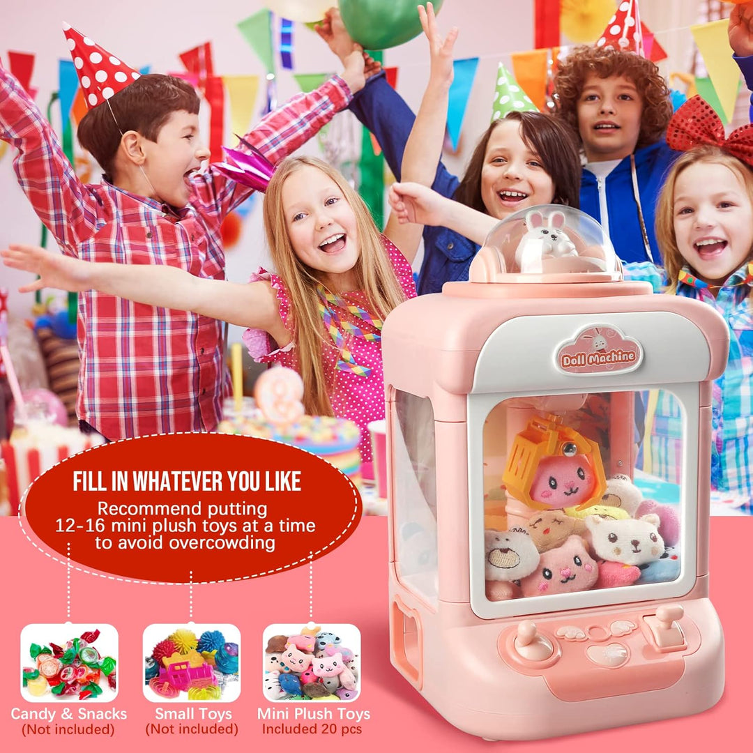 Vending Machines Candy Grabber Prize Dispenser Toys for Girls, Electronic Arcade (MOQ:10 Sets)