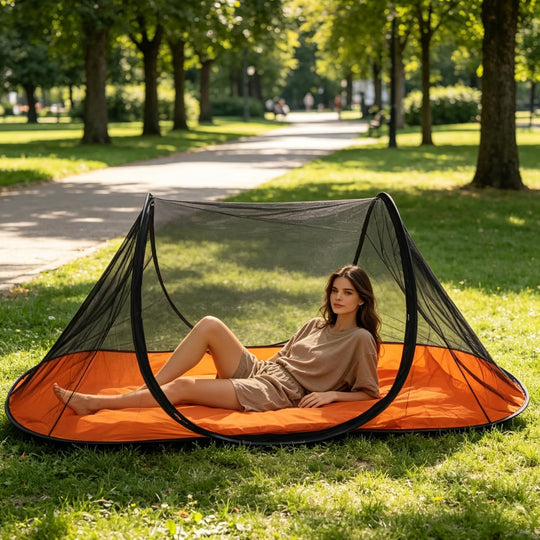 Pop Up Mosquito Tent 1 Person – Ultralight Backpacking (MOQ 10 Sets)