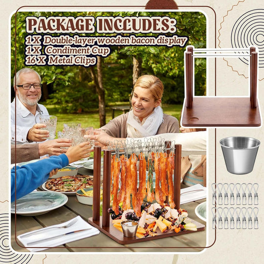 Multipurpose Portable Kitchen Grill Rack – Food Drying, Cooling & Party Utensil Organizer