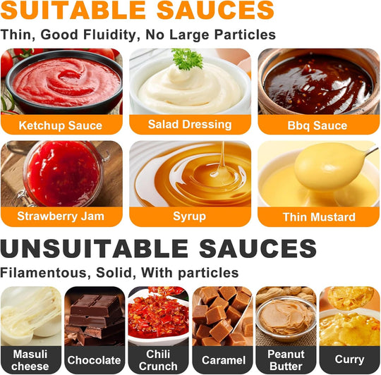 Stainless Steel Ketchup Dispenser Utensils for Convenient Sauce Serving (MOQ 10 Sets)