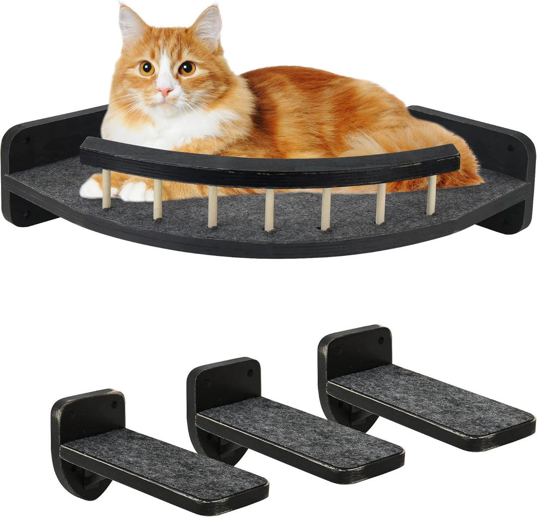 Cat Wall Furniture Climbing Shelf Scratching Post for Sleeping (MOQ:10 Sets)