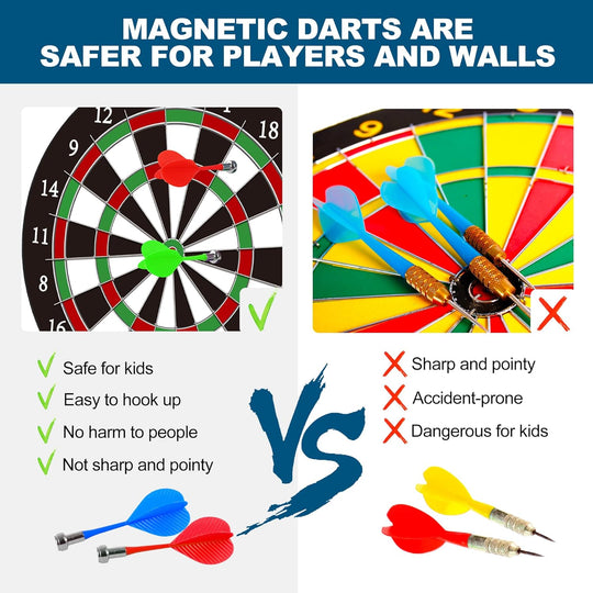 Magnetic Dart Board 12pcs Magnetic Darts Excellent Indoor Game and Party Games (MOQ 10 Sets)
