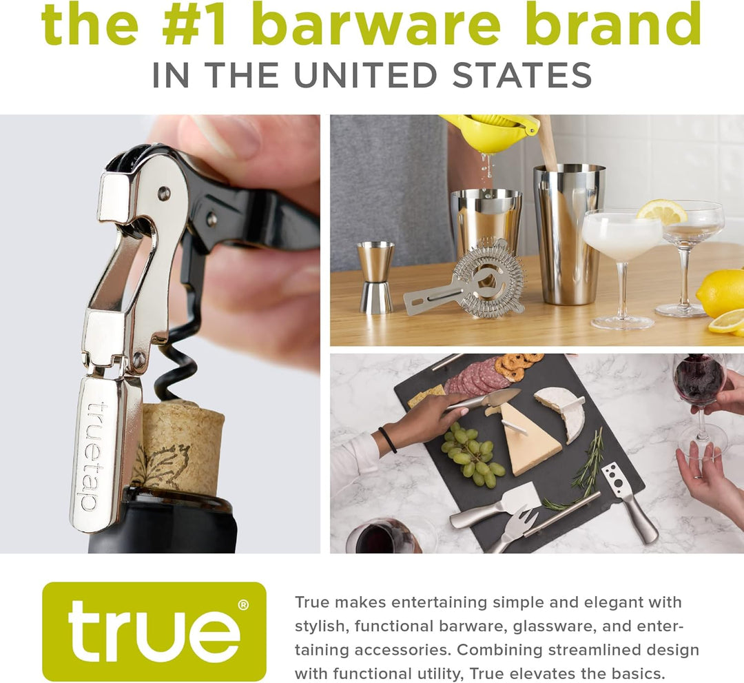 Bamboo Wine Opener Accessory Set, Includes Corkscrew Opener and Bottle Stopper (MOQ 10 Sets)