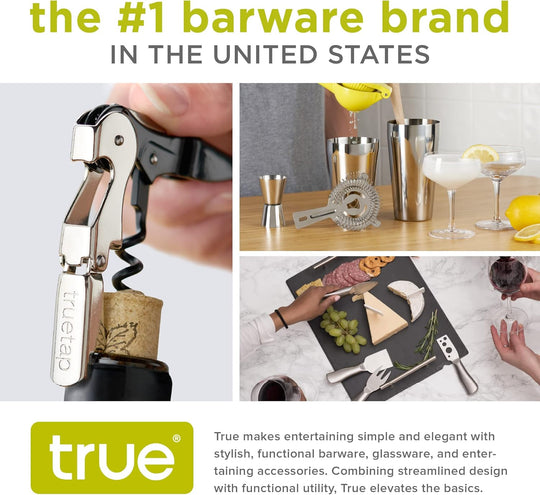 Bamboo Wine Opener Accessory Set, Includes Corkscrew Opener and Bottle Stopper (MOQ 10 Sets)