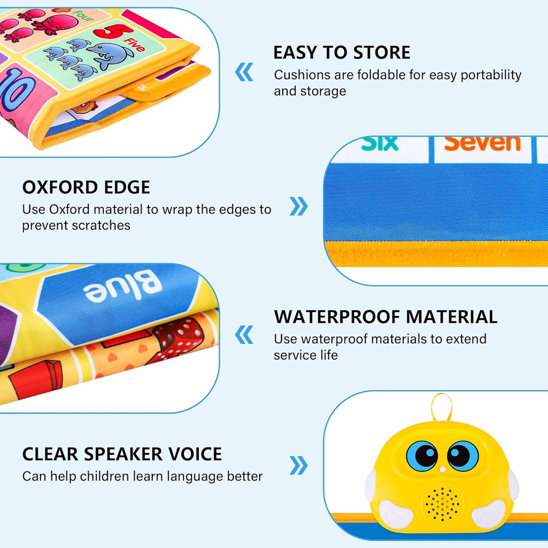 Interactive Alphabet Wall Chart, Talking ABC, 123s, Music Poster (MOQ 10 Sets)