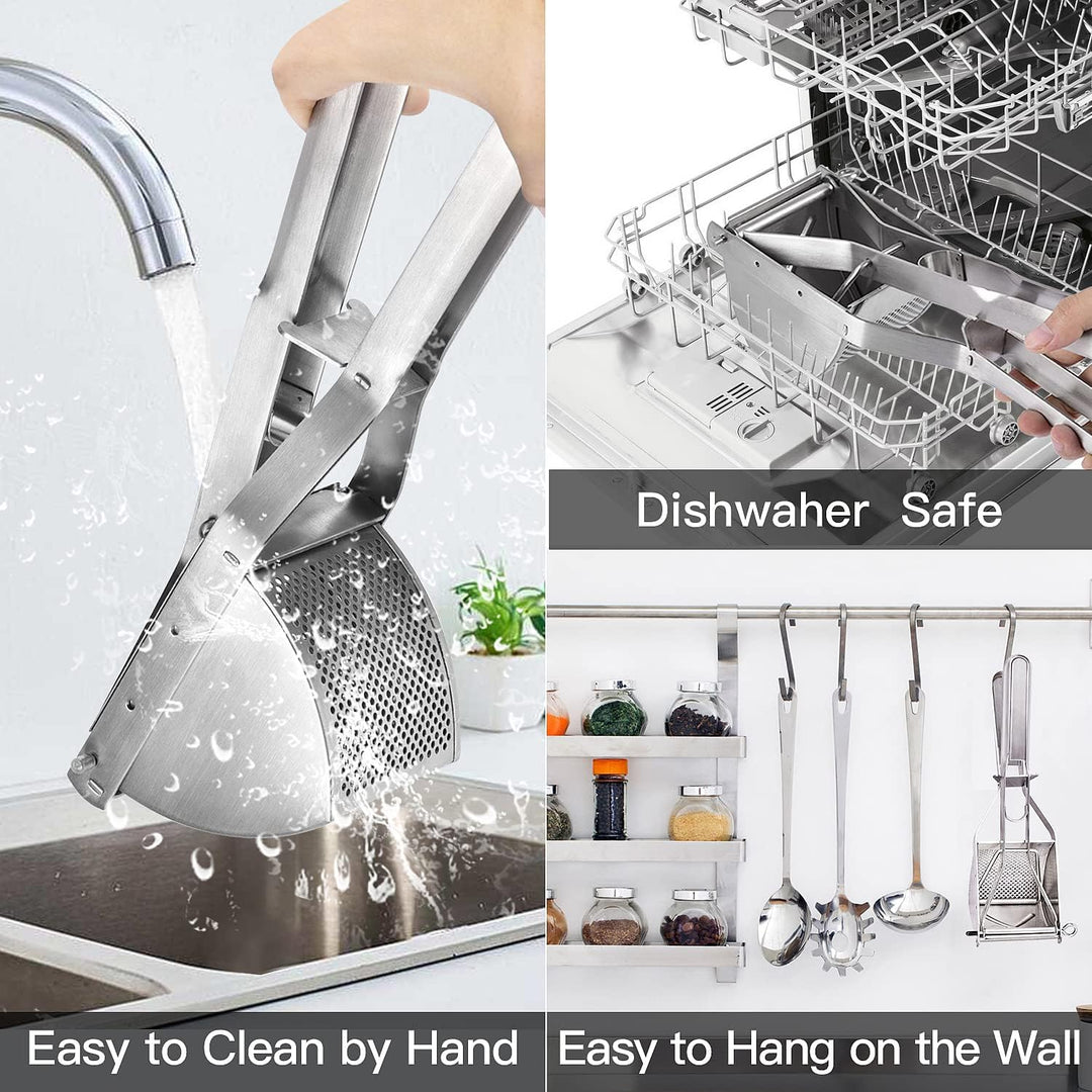 Potato Ricer Triangle Stainless Steel Potato Masher (MOQ 10 Sets)