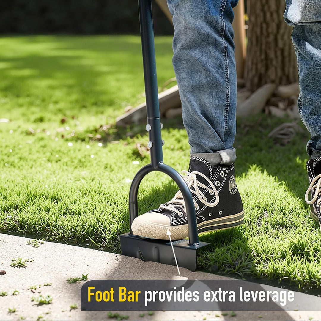 Tooth Blade Lawn Edger Tool,3 Pieces Removable Lawn Edger Spade,Carbon Steel Garden Lawn Border Edger