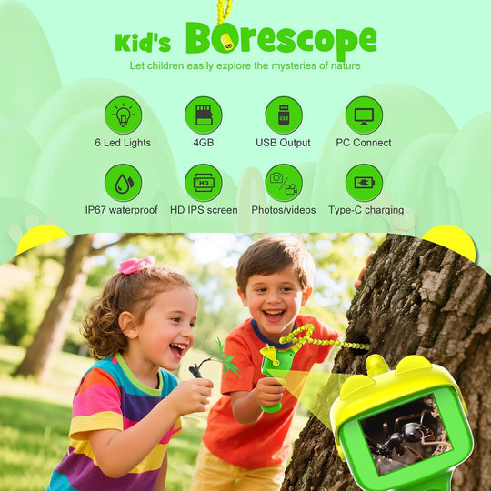 Snake Scope Kids Camera, Flexible Waterproof Explorer