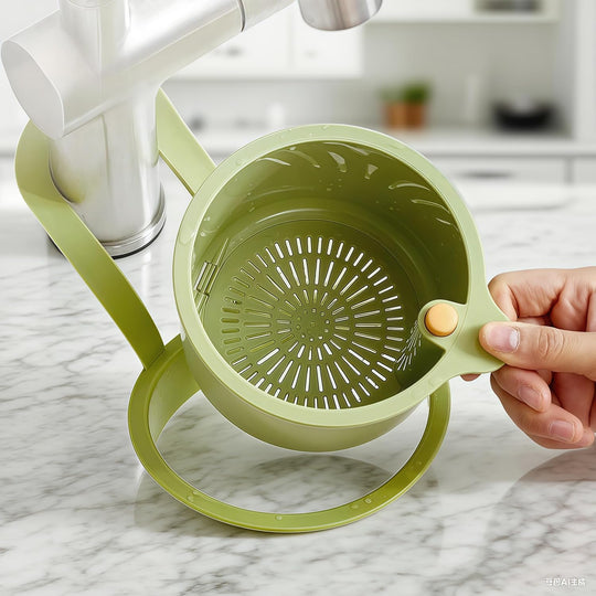 Sink Drain Basket Hanging Faucet Dishwashing