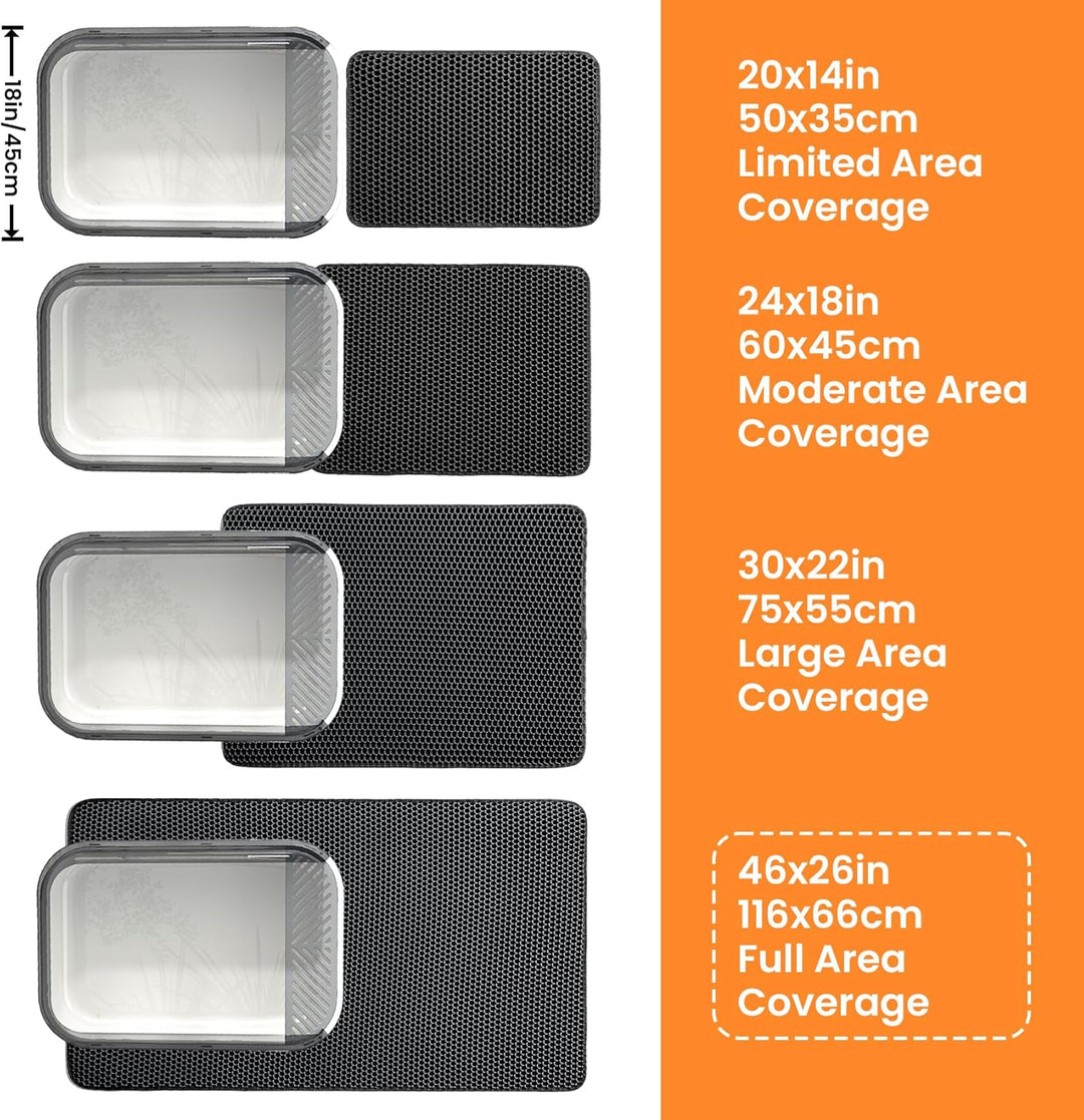 Double Layer Honeycomb Litter Trapping Mat (MOQ 10 Sets)