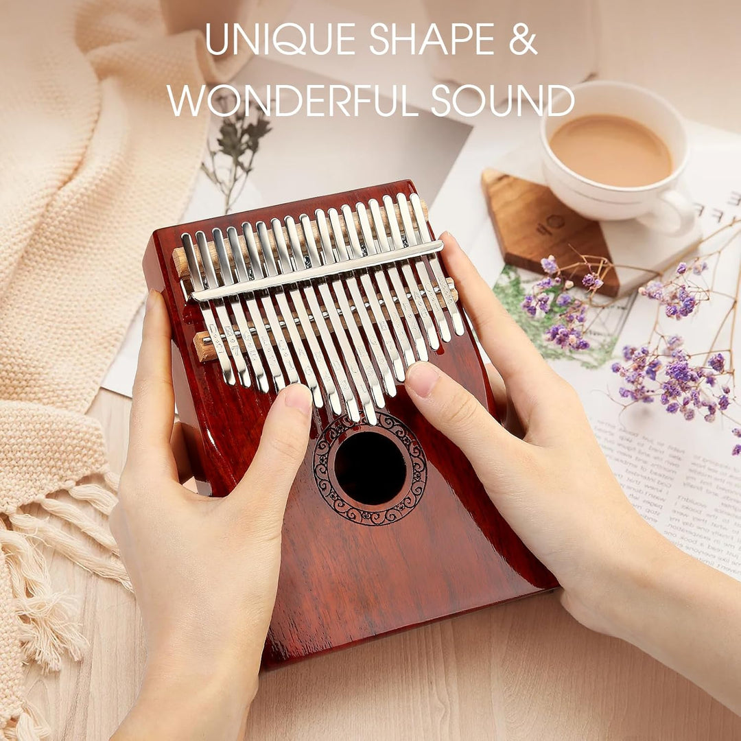 Kalimba Thumb Piano Okoume Wood Finger Piano Accurate Tuning