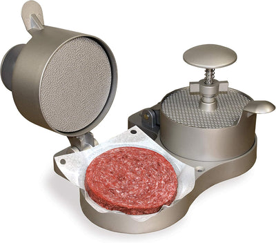 Burger Press Patty Maker – Non-Stick Food Grade Hamburger Patty Maker with Easy-Release Handle for Home Kitchen, BBQ & Grilling