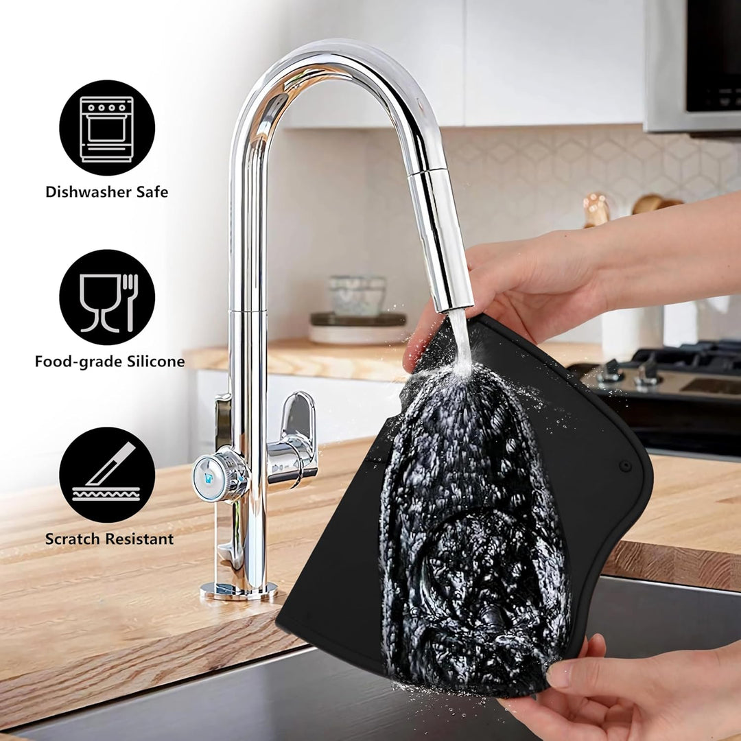 Coffee Tamper Mat 8 Inch X 6 Inch, Espresso Silicone Mat (MOQ 10 Sets)