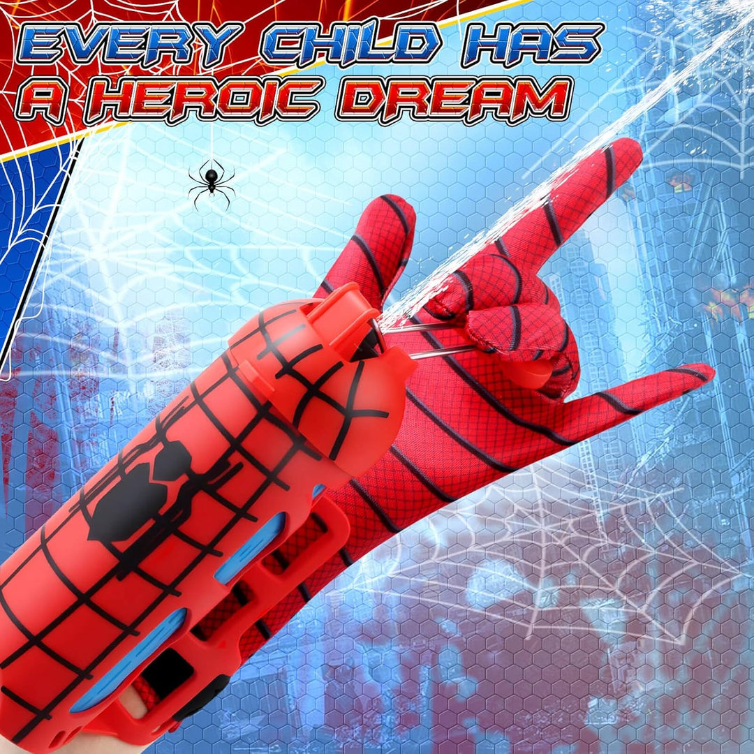 Water Blaster for Kids 4-8 Superhero Cosplay Toy for Outdoor Summer Fun Gift