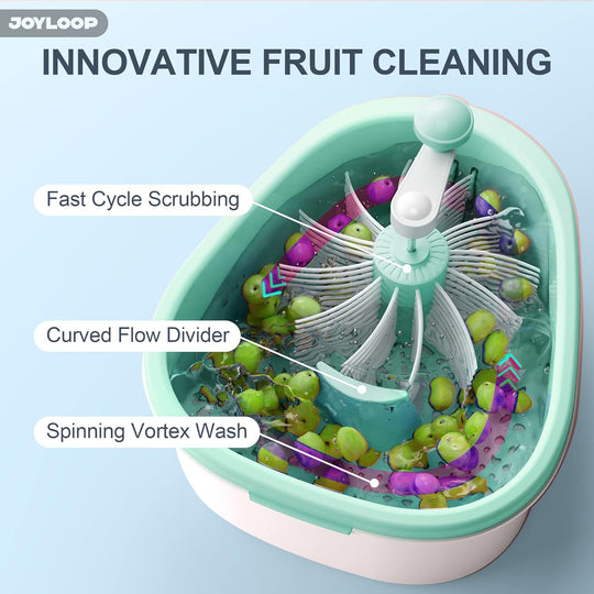 Fruit Cleaner Spinner With Fruit Washer Bowl (MOQ 10 Sets)