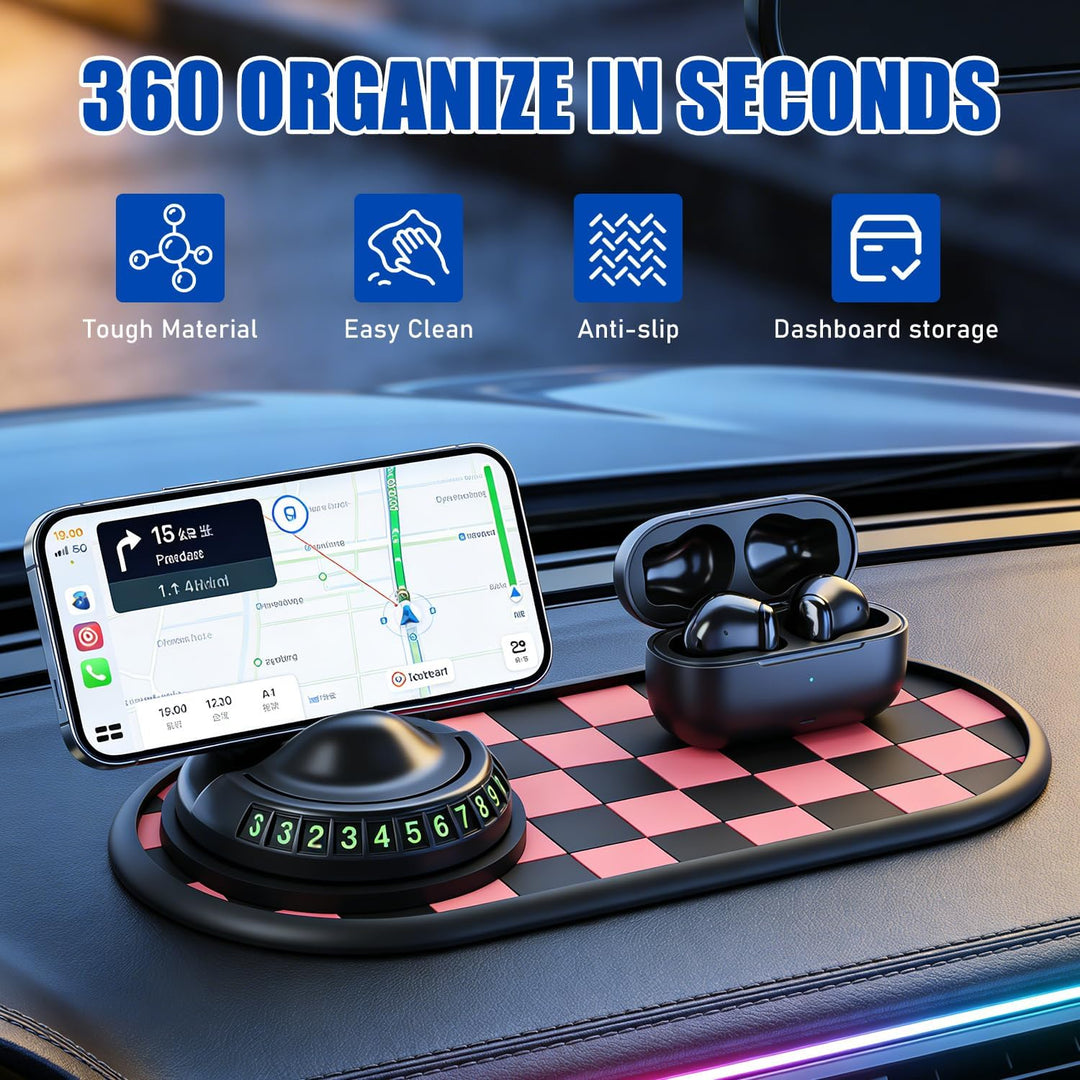 Universal Multi-Functional PVC Car Interior Kit Anti-Slip Mat (MOQ 10 Sets)