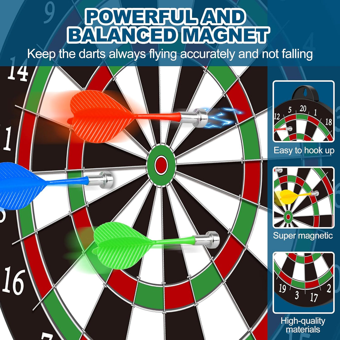 Magnetic Dart Board 12pcs Magnetic Darts Excellent Indoor Game and Party Games (MOQ 10 Sets)