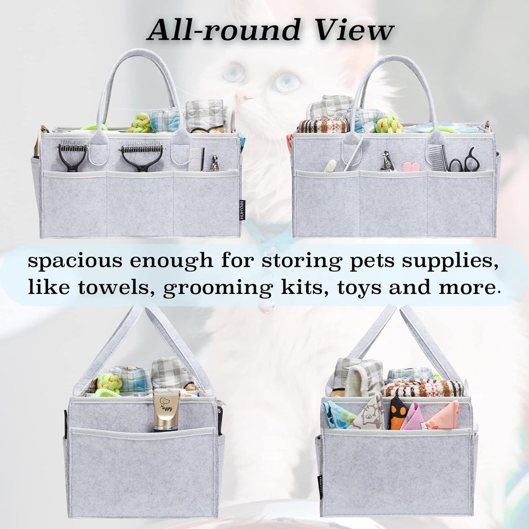 Dog Grooming Supplies Organizer, Travel Outdoor  Pet Grooming Tote, (MOQ 10 Sets)