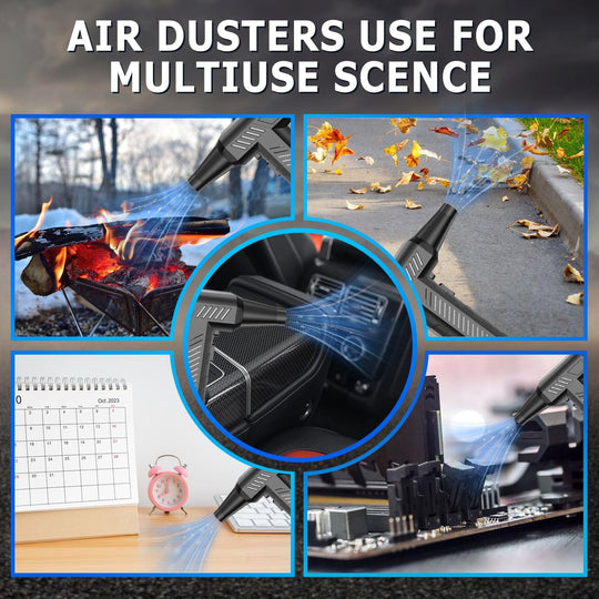 Portable Cordless Compressed Air Blower 150000RPM High Pressure Dust Cleaner (MOQ 10 Sets)