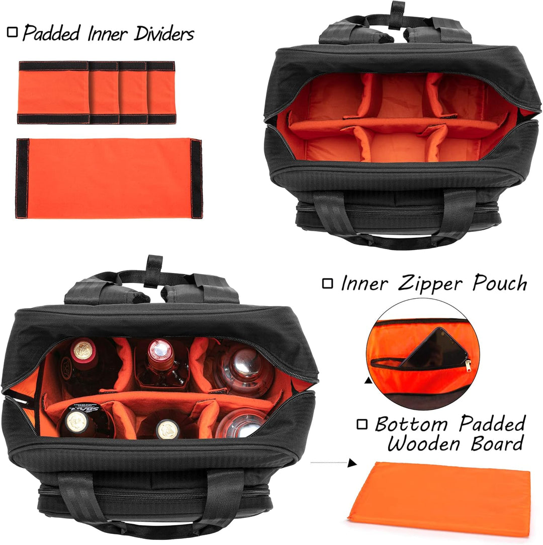 Bartender Carrying Bag for Home Indoor Outdoor Patio Party (MOQ 10 PCS)