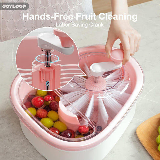 Fruit Cleaner Spinner With Fruit Washer Bowl (MOQ 10 Sets)