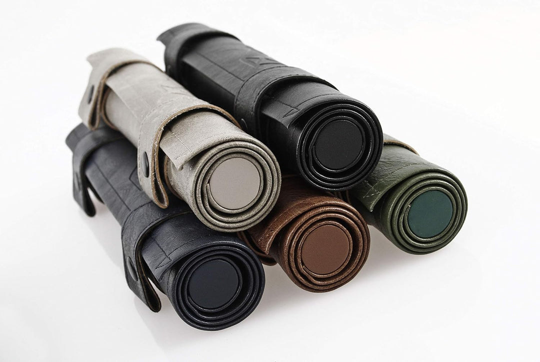 Scroll Dice Tray and Rolling Mat with Zippered Dice Holder - Storage Pouch Holds