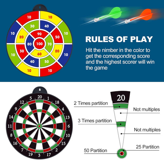 Magnetic Dart Board 12pcs Magnetic Darts Excellent Indoor Game and Party Games (MOQ 10 Sets)