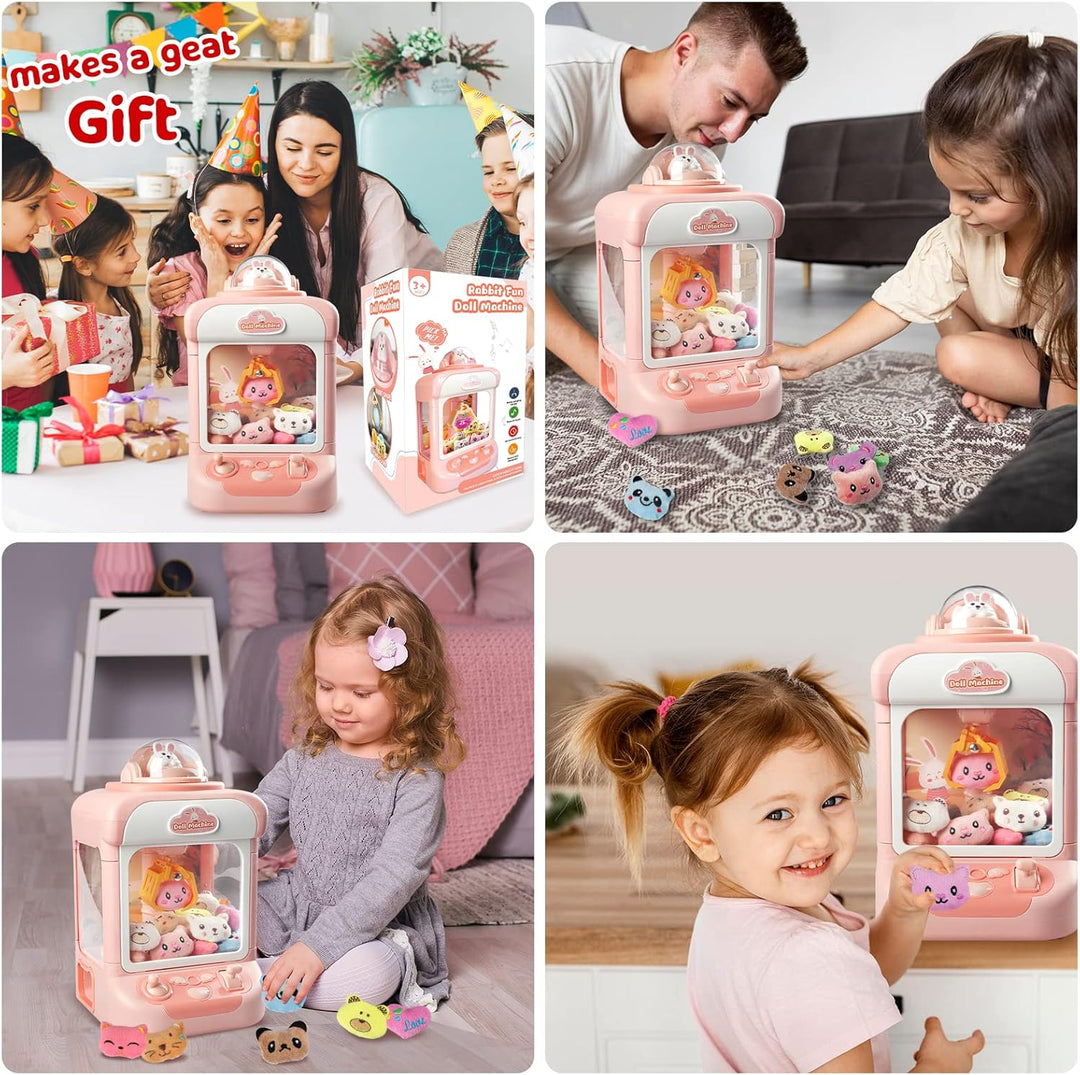 Vending Machines Candy Grabber Prize Dispenser Toys for Girls, Electronic Arcade (MOQ:10 Sets)