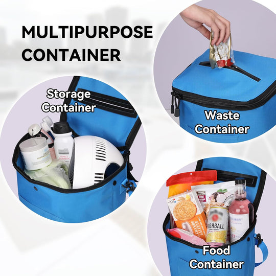 Portable Boat Trash Bag, Reusable Garbage Bag, Easy to Install & Clean, 3.96 Gallons Multi-Purpose Boating Equipment Accessories