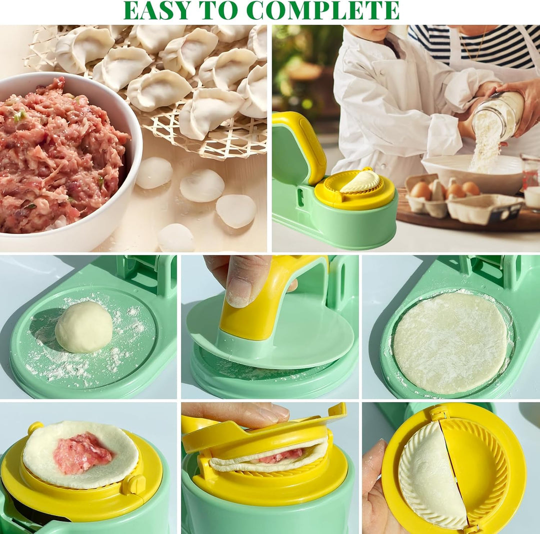 Multifunctional DIY Dumpling Skin Dough Presser (MOQ 10 Sets)