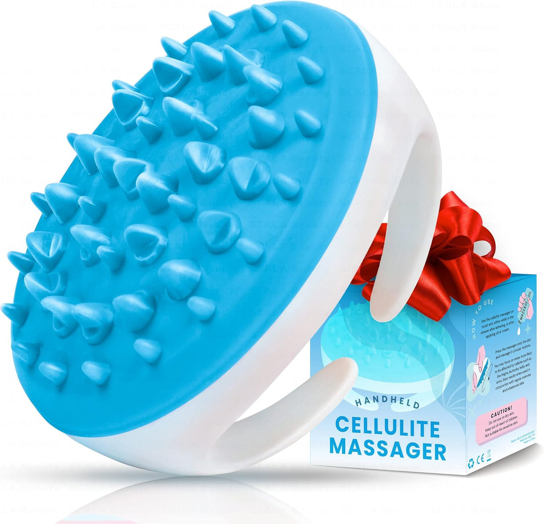 Relaxing Body Cellulite Massager Brush Head Application Massage and Remover Body Tool (MOQ 10 Sets)