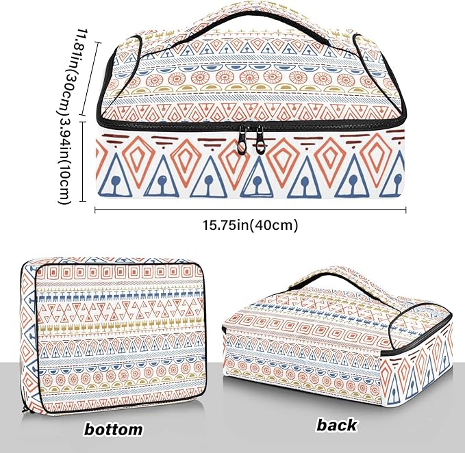 Casserole Carriers for Hot or Cold Food Reusable Casserole Dish Carrier Insulated Thermal Large Capacity