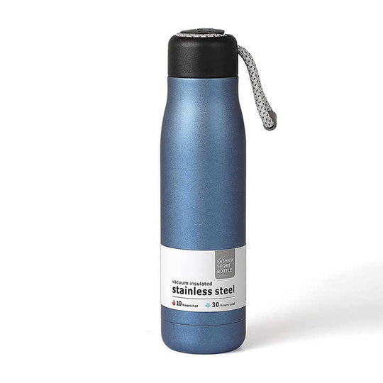 Thermal Flask Water Bottles With Lid Handle Stainless Steel Double Walled Vacuum Insulated personal use