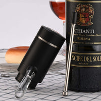 Wine Aerator Electric Wine Decanter One Touch Spout Pourer and wine preserver