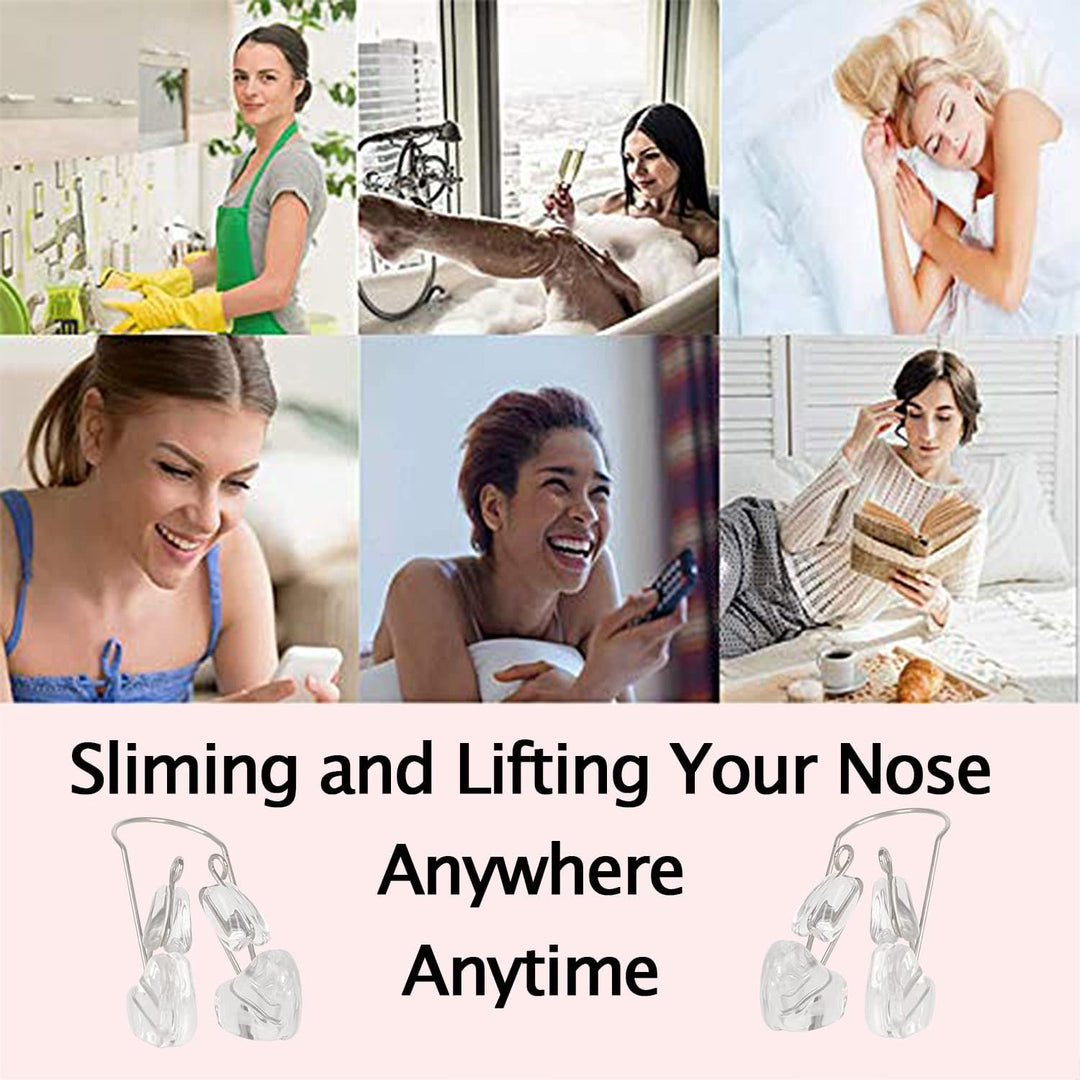 High Quality Nose Up Lifting Straightener Rhinoplasty Clip Facial Beauty (10 Pack)