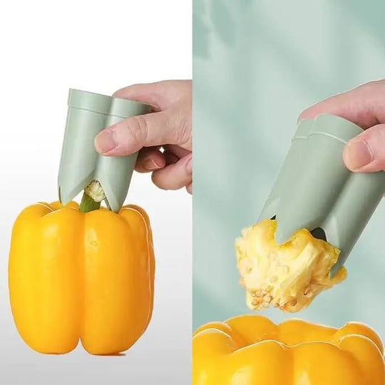 Pepper Deseeder Bell Pepper Corer Pepper Corer Tool 2 in1