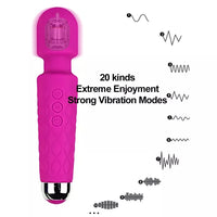 Dolphin head & Fins Vibrator & Wand Vibrator Women Sex Toy Wand Massage Clitoris Dildo Vibrator Combo