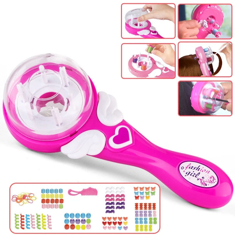 Automatic Electric Hairstyle DIY Tool for Teen Girls Salon Makeup (10 Pack)