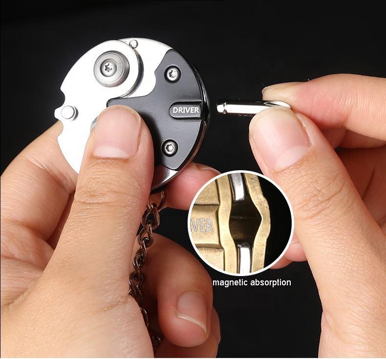 Multi-function Coin Knife Mini Pocket Key Small Edc Combination Tool Creative Edc Pocket Tools With Screwdriver(10 Pack)