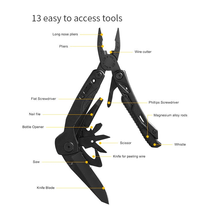 Camping Accessories Multi Tool Gadgets (10 pack)