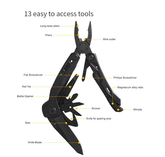 Camping Accessories Multi Tool Gadgets (10 pack)