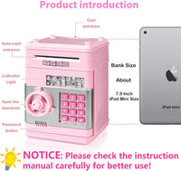 Best Gift Piggy Bank Electronic Mini ATM for Kids(10 Pack)