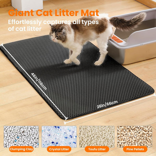 Double Layer Honeycomb Litter Trapping Mat (MOQ 10 Sets)